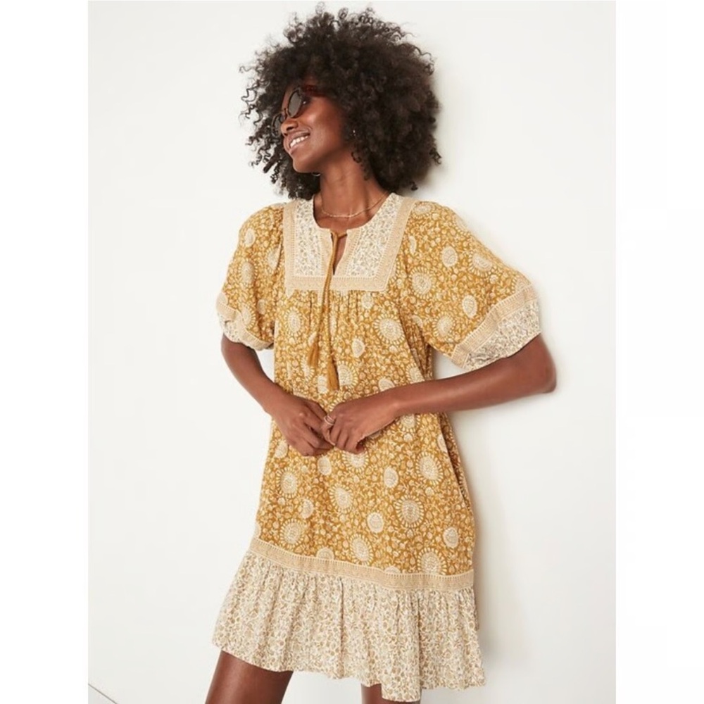 Old Navy Boho Knee Length Dress
